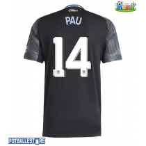 Aston Villa Pau Torres #14 Bortedrakt 2025-26 Kortermet